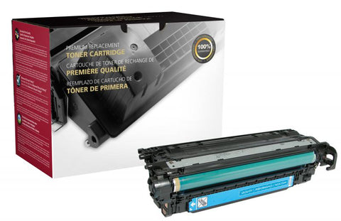 Clover Technologies Group, LLC Clover Imaging Remanufactured Cyan Toner Cartridge for HP CE251A (HP 504A)