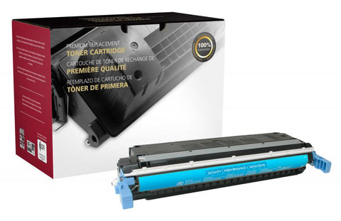 Clover Technologies Group, LLC CIG Compatible 645A Cyan Toner Cartridge for HP Color LJ 5500/5550 (12,000 Yield)